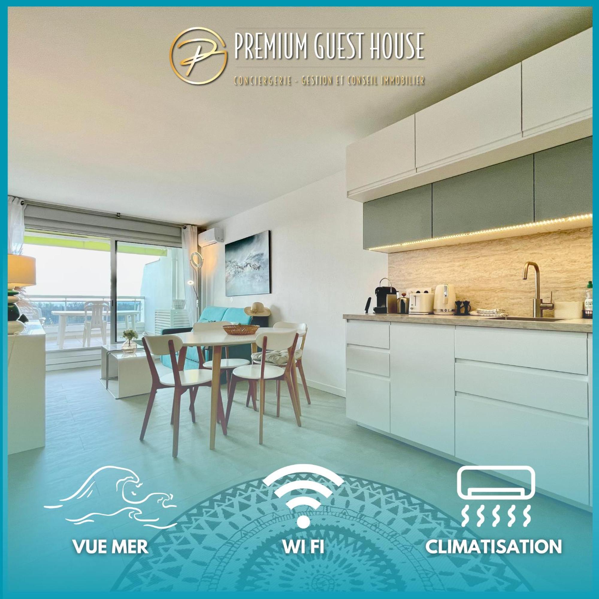 Pgh N25 - Vue Mer, Premiere Ligne & Parking Prive Ла-Гранд-Мот Экстерьер фото